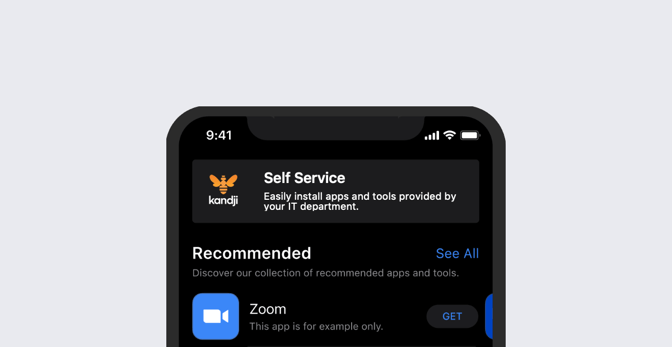 introducing self service for ios and ipados