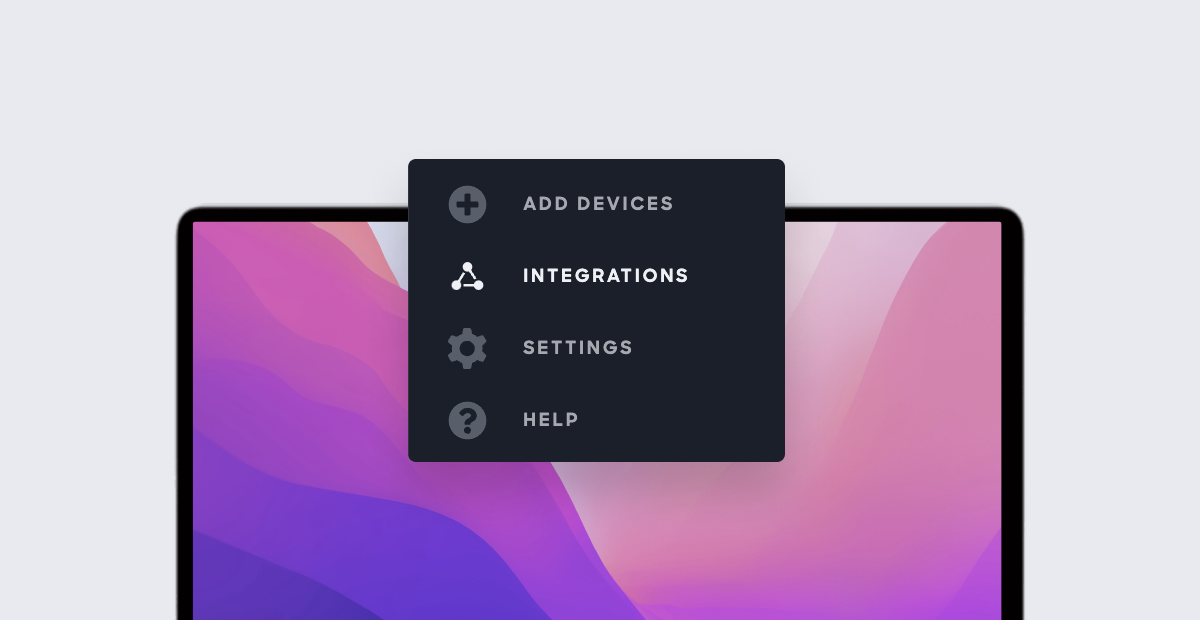 new integrations interface streamlines connecting to third-party services