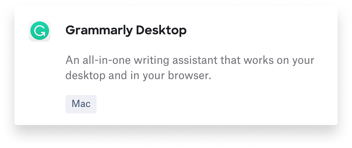 Auto App Grammarly