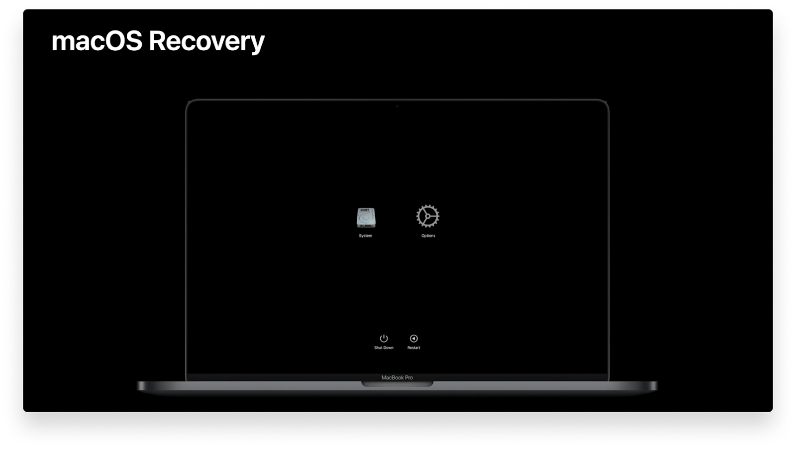 apple silicon macos recovery
