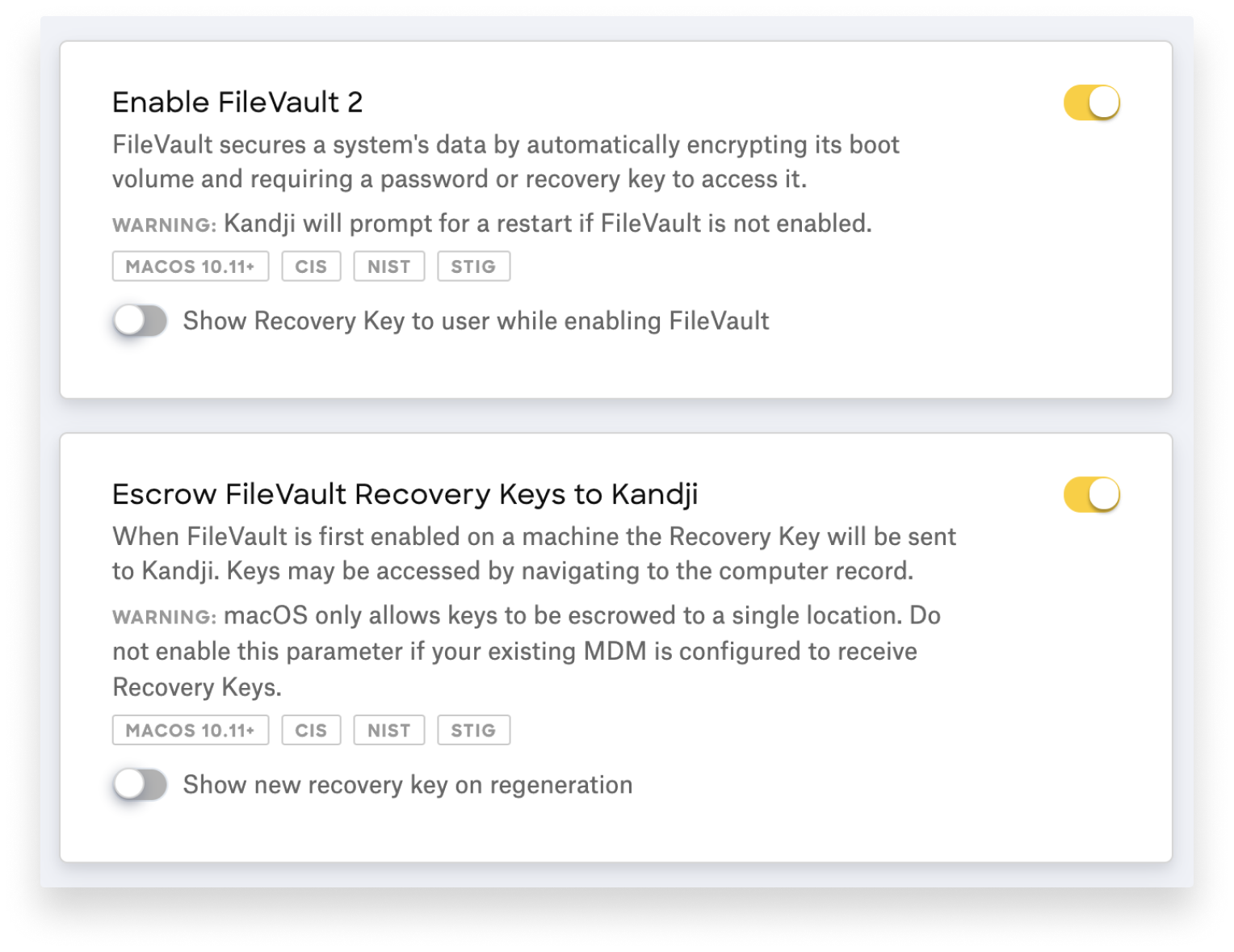 find recovery key for mac