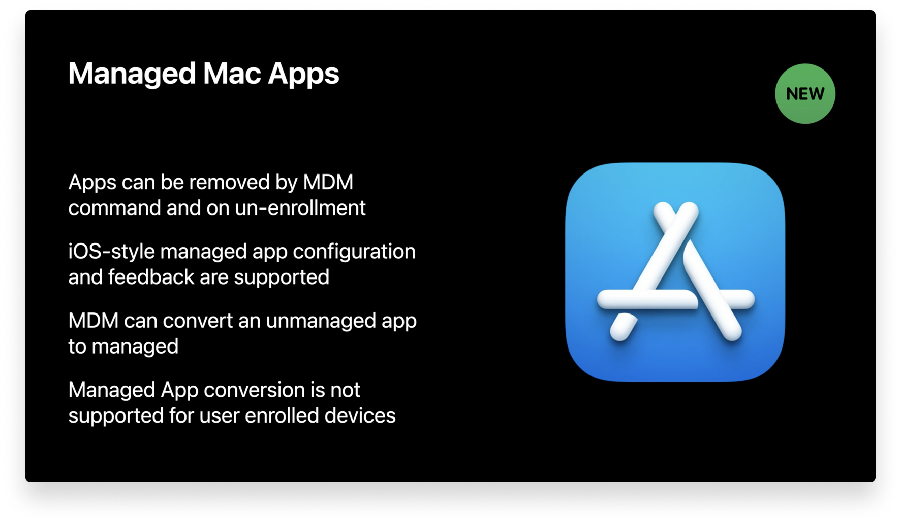 managed apps big sur macos