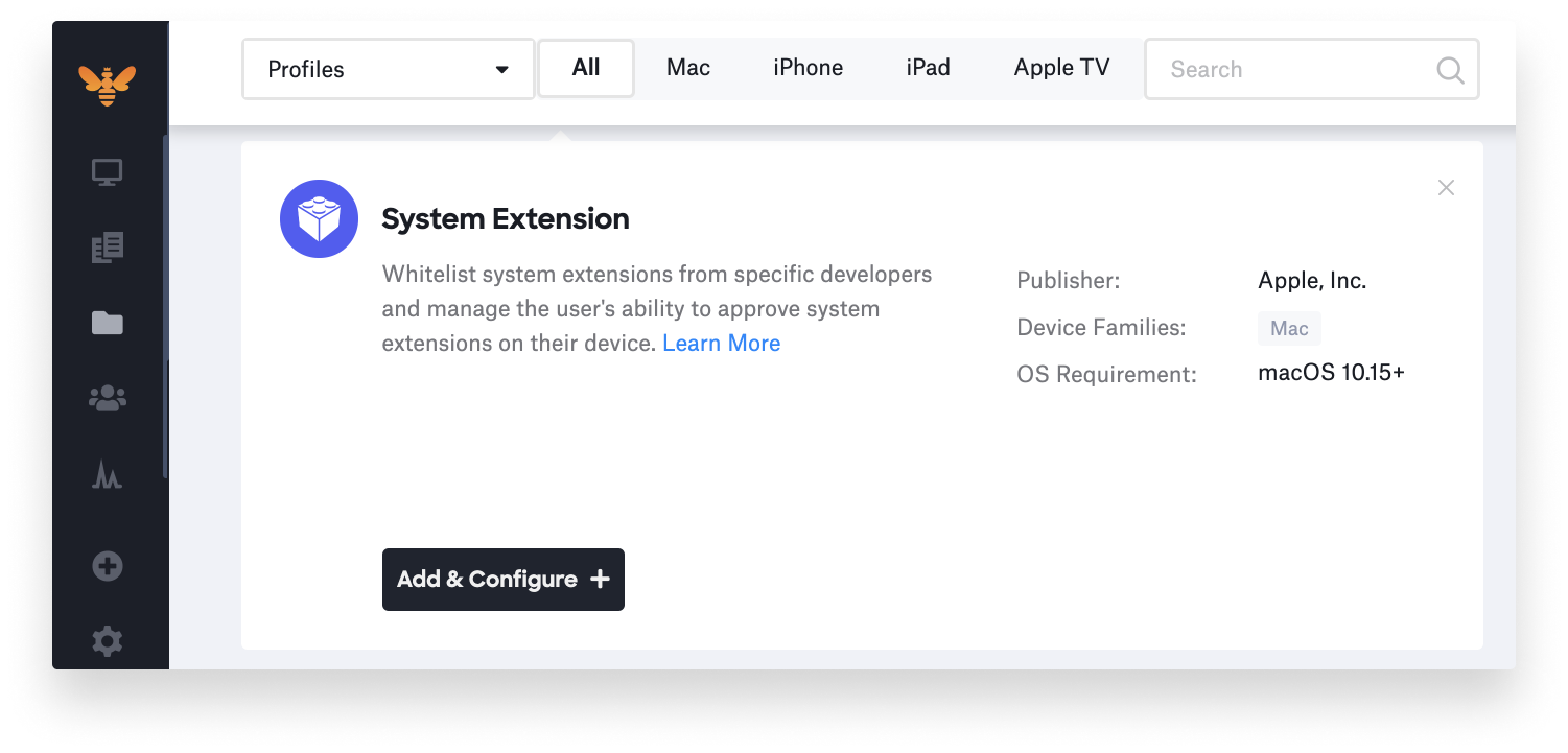 new system extensions