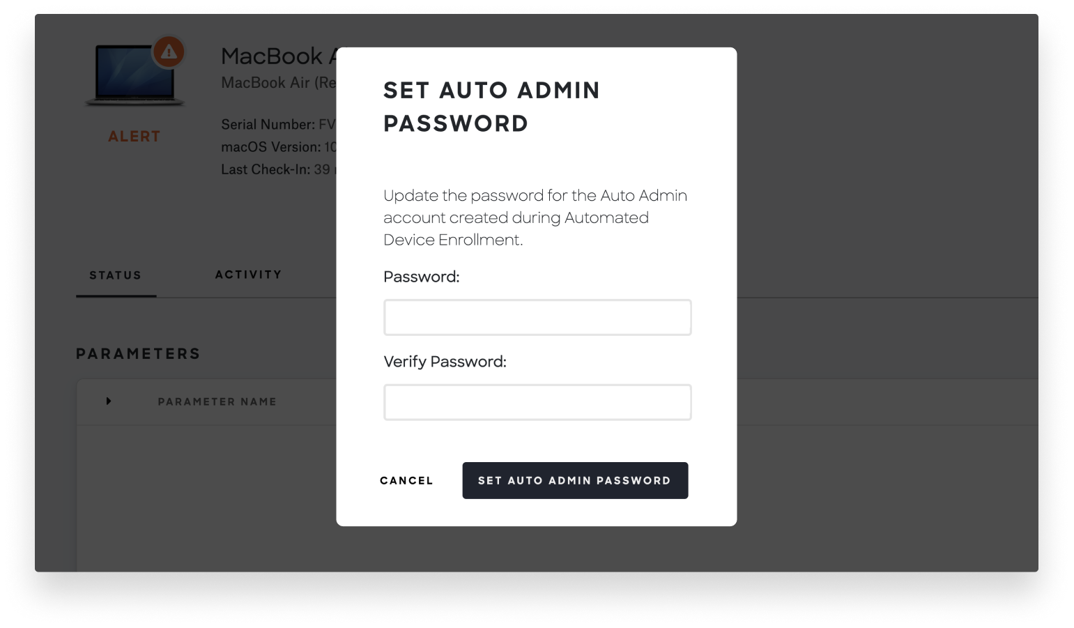 reset auto admin password mobile-2